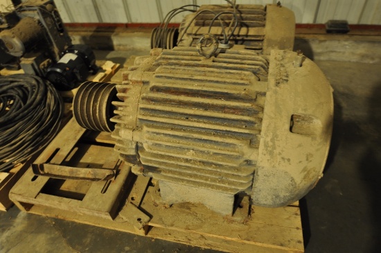 Allis Chalmers 40HP 3-phase electric motor