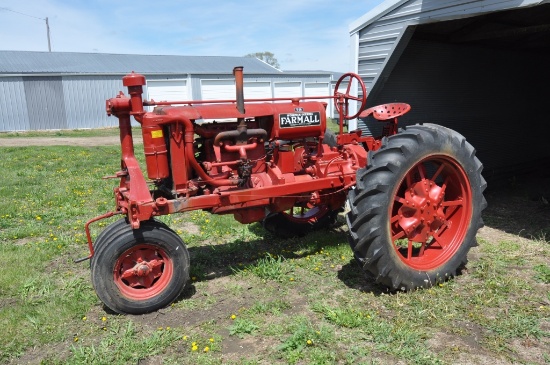 1939 McCormick Deering Farmall F-20 tractor