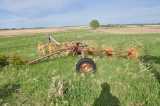 Vicon 6-wheel hay rake