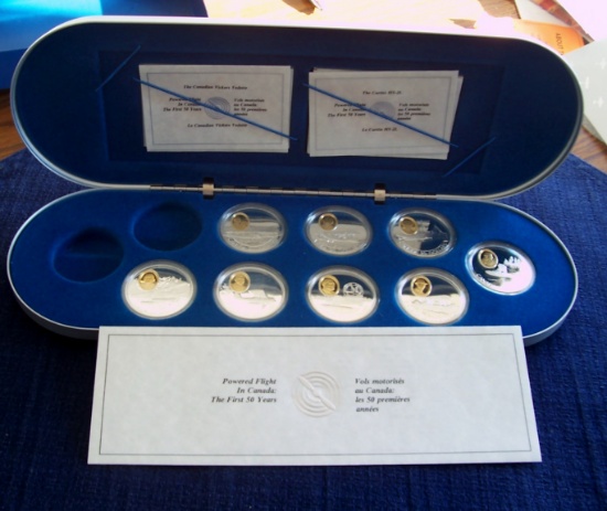 Silver coins, Silver proof sets