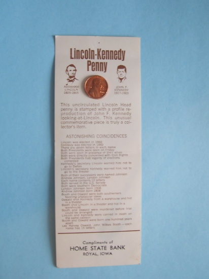 Lincoln-Kennedy penny