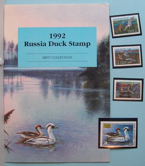 1992 USSR Duck Stamp mint collection