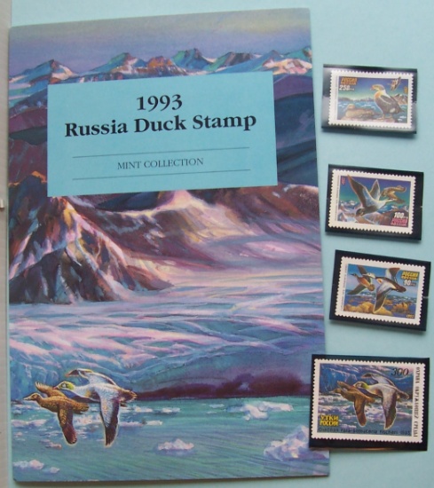 1993 USSR Duck Stamp mint collection