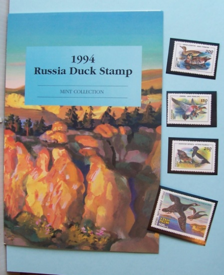 1994 USSR Duck Stamp mint collection