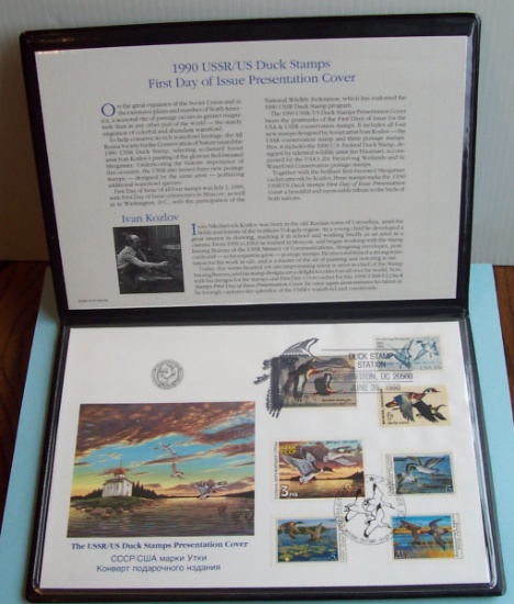 1990 USSR/USA Duck Stamps
