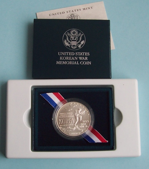 1991Korean War Memeorial Coin