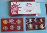 2005 Silver proof set