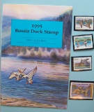 1995 USSR Duck Stamp mint collection