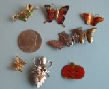 7 Brooch/pins all for one money