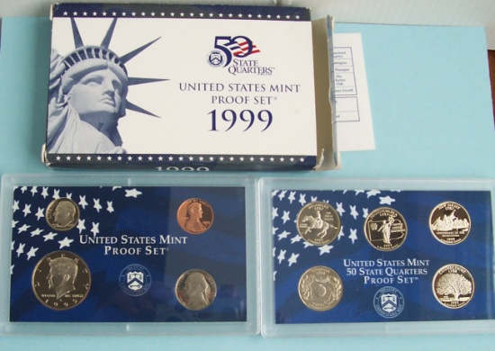 1999 US Mint Proof set