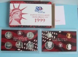 1999 US Mint Silver Proof set