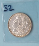 1880 D Morgan Silver dollar