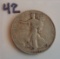 1937-S Walking Liberty half