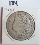 1921-S Morgan dollar