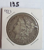 1883 Morgan dollar
