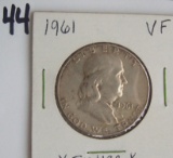 1961 Ben Franklin half