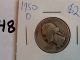 1950-D Washington quarter