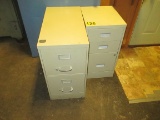 2 - SMALL FILING CABINETS