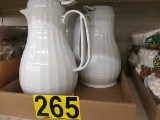 3 - WHITE CARAFES