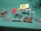 LOT MISC. GUN PARTS- GRIPS, BARREL, HARDWARE & RELATED