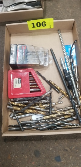 Flat of Drill Bits