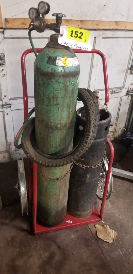Tank Cart and Contents