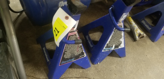 2x Bid - Duralast 6 Ton Jack Stands