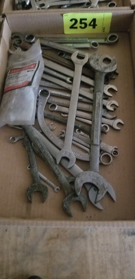 Flat of Craftsman SAE Wrenches