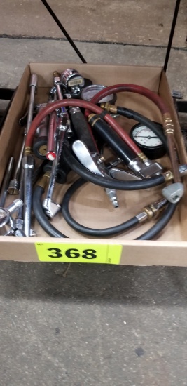 Tire Pressure Gauges and Related Items
