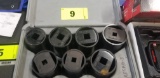 Blue Point 7 PC Axle Nut Socket Set