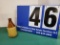 GARFORTH WHEELING, VA. BROWN & TAN JUG - 8.5