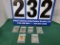 6 X'S BID 1934 GOUDEY BASEBALL CARDS-