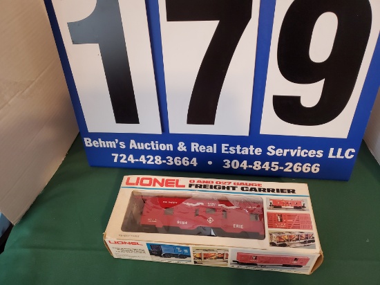 LIONEL 6-9184 O -027 GAUGE WINDOW ILLUMINATED CABOOSE/BOX
