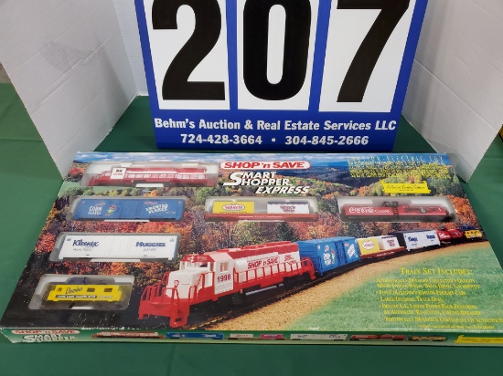 NIB HO SCALE SHOP N SAVE SMART SHOPPERS EXPRESS COLL. ED. SER.1 1998