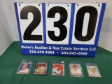 5 X'S BID 1933/34 GOUDEY BASEBALL CARDS-