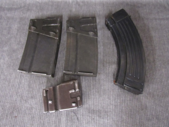 3pc Cetme 308 mags and 1pc ak mag.