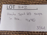 Hawke Sport HD Scope in box. 4x40