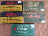 5 vintage partial boxes of 32 win special. boxes show wear and tear.