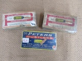 3 vintage boxes of 45 auto blanks. approx 142rds.