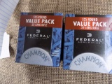 x2 boxes of Federal .22lr. 1050rds total