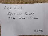 Spotting scope. BSA 20-60x60mm