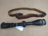 Leupold Vari-X III 4.5-14 and leather sling.