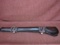 like new leather rifle scabbard, embossed 32