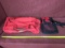 duffle bag and NRA shell pouch, used