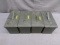 4 50 cal ammo cans, all previously used, see photos for condition