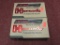 2 boxes of 32 spcl by Hornady ammo, 20rds/bx