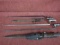 3 US Bayonets, 1 Bayonet Marked AFH US, 1- Bayonet