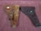 lot of 2 unmarked holsters.
