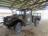 1952 M37 Dodge Â¾ Ton with accessories