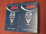 2 bricks of CCI 22LR Quiet-22 ammo, 500 rds/brick